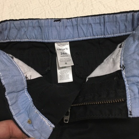 24m (3/$20) Carter’s Black Casual Pants - Picture 2 of 7